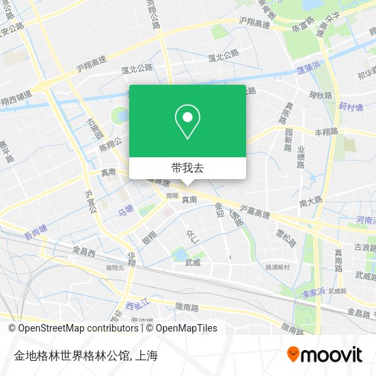 金地格林世界格林公馆地图