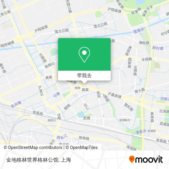 金地格林世界格林公馆地图