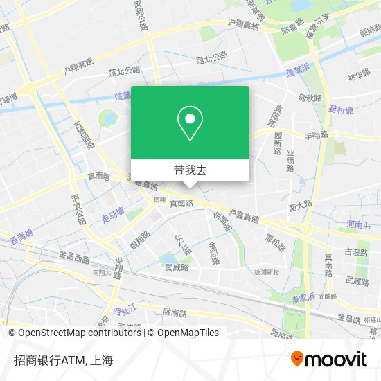 招商银行ATM地图