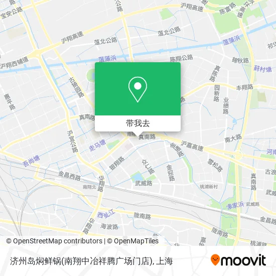 济州岛焖鲜锅(南翔中冶祥腾广场门店)地图