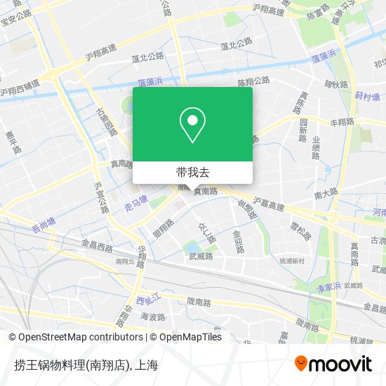 捞王锅物料理(南翔店)地图