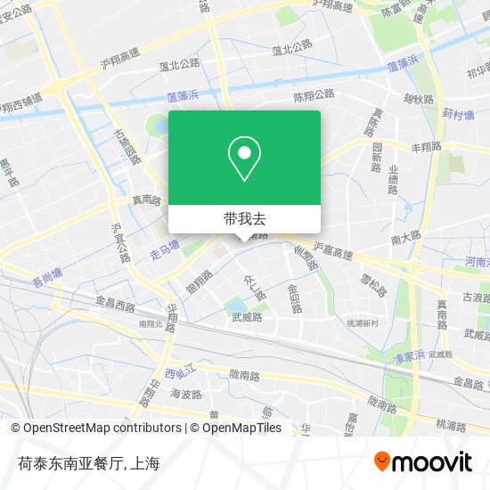 荷泰东南亚餐厅地图