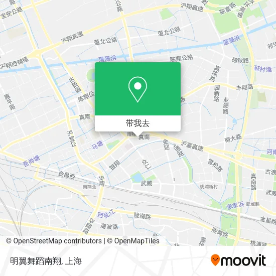 明翼舞蹈南翔地图