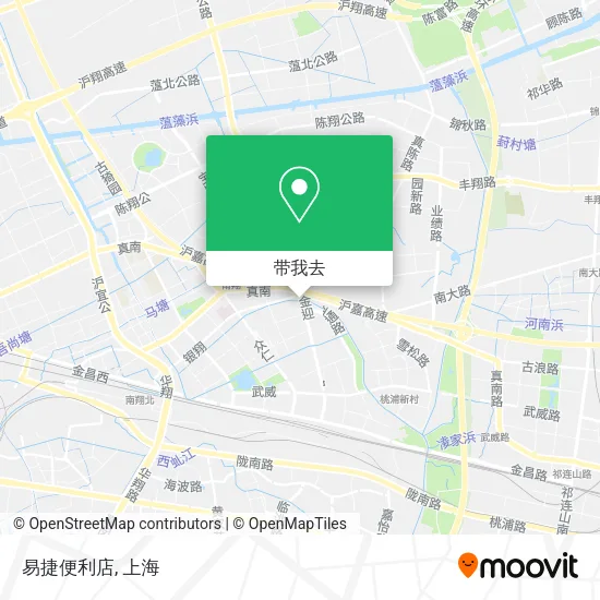 易捷便利店地图