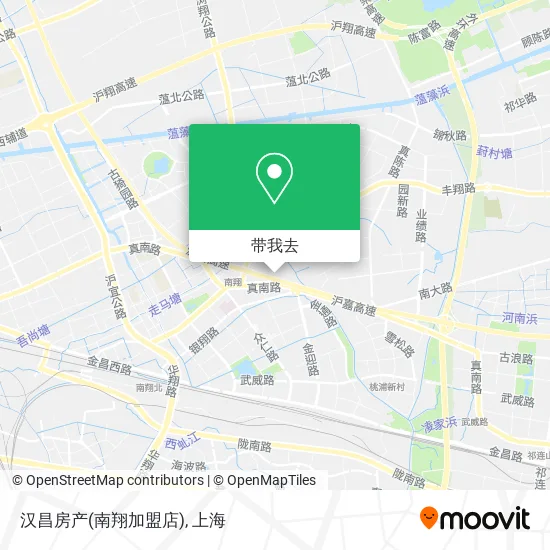 汉昌房产(南翔加盟店)地图