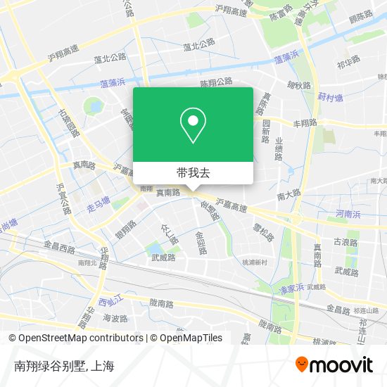 南翔绿谷别墅地图