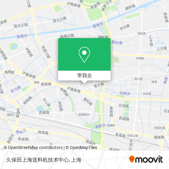 久保田上海送料机技术中心地图