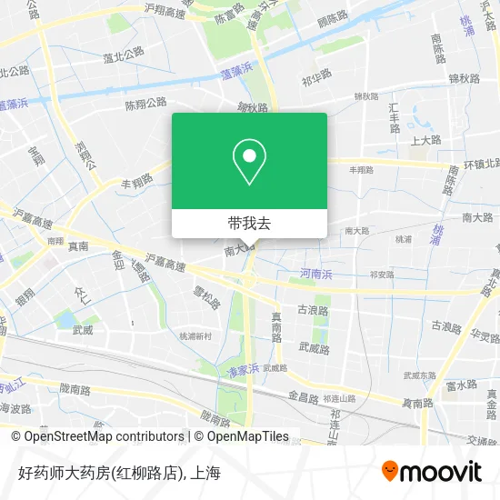 好药师大药房(红柳路店)地图