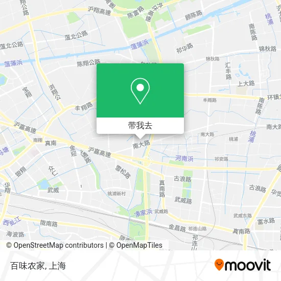 百味农家地图