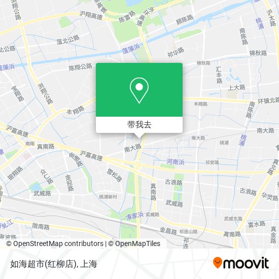 如海超市(红柳店)地图