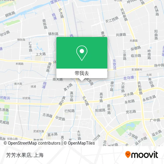 芳芳水果店地图