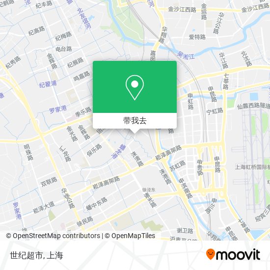世纪超市地图