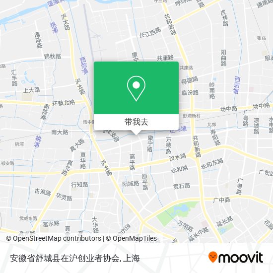 安徽省舒城县在沪创业者协会地图