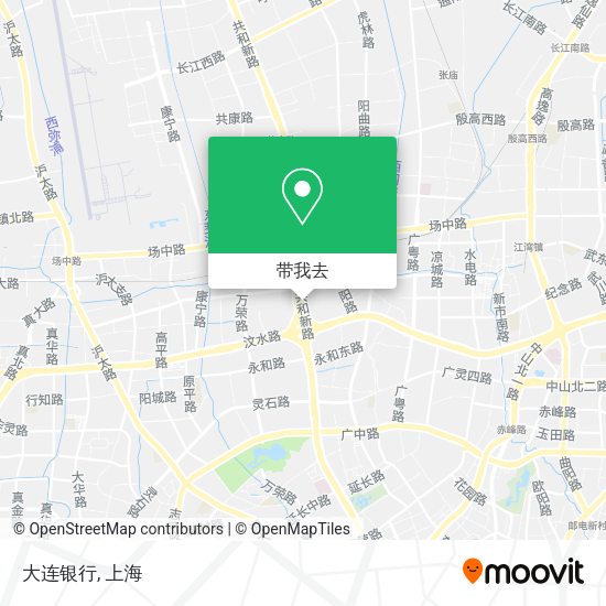 大连银行地图