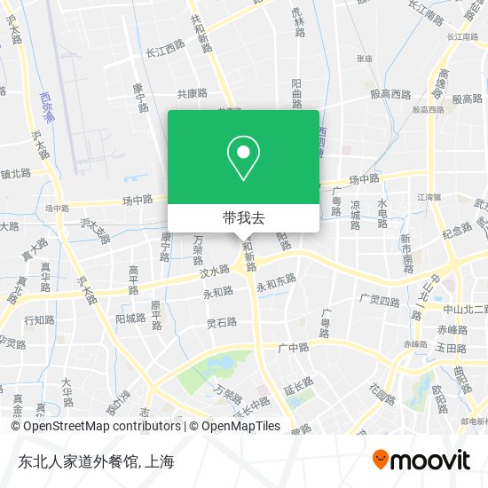 东北人家道外餐馆地图