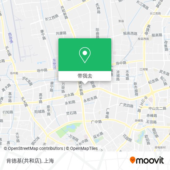 肯德基(共和店)地图