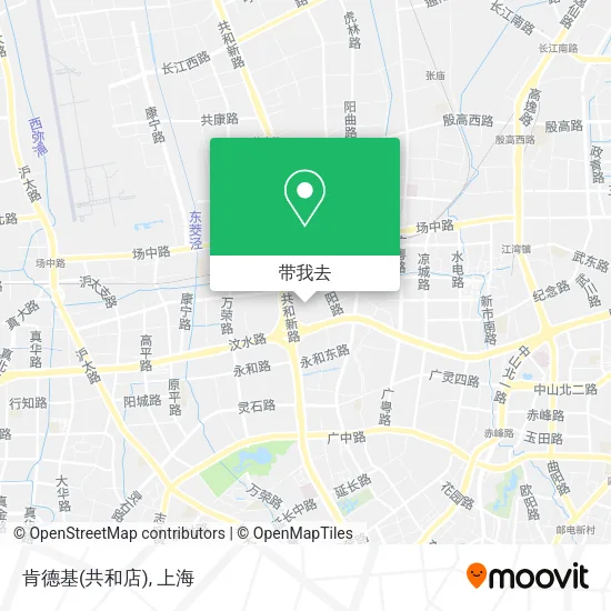 肯德基(共和店)地图
