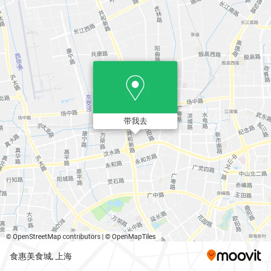 食惠美食城地图