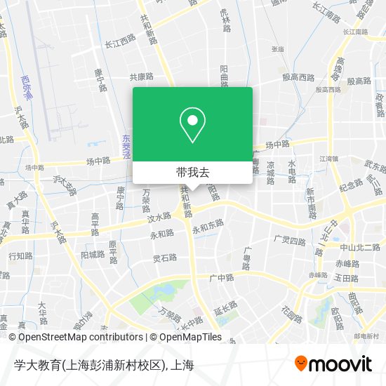 学大教育(上海彭浦新村校区)地图