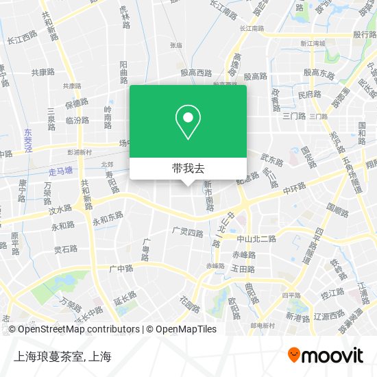 上海琅蔓茶室地图