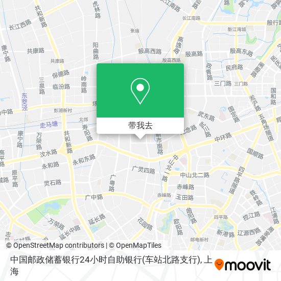 中国邮政储蓄银行24小时自助银行(车站北路支行)地图