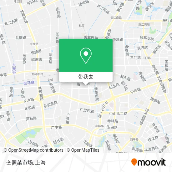 奎照菜市场地图