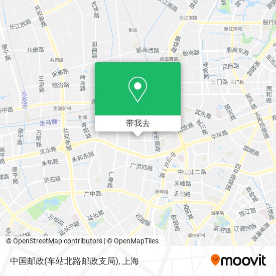 中国邮政(车站北路邮政支局)地图
