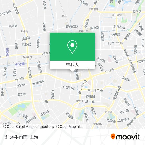 红烧牛肉面地图