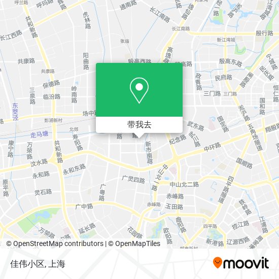 佳伟小区地图