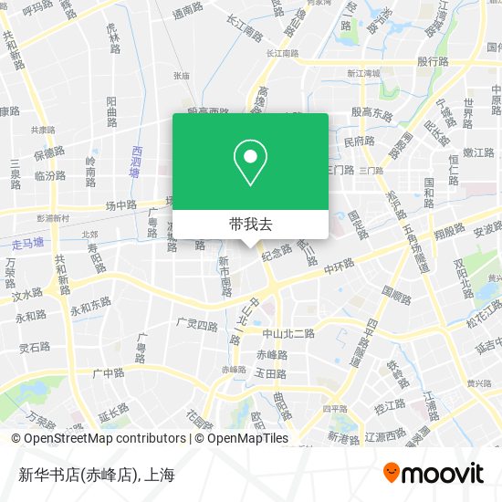 新华书店(赤峰店)地图