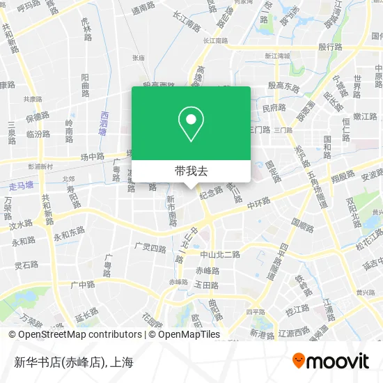 新华书店(赤峰店)地图