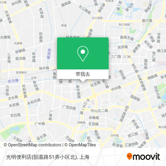 光明便利店(韶嘉路51弄小区北)地图