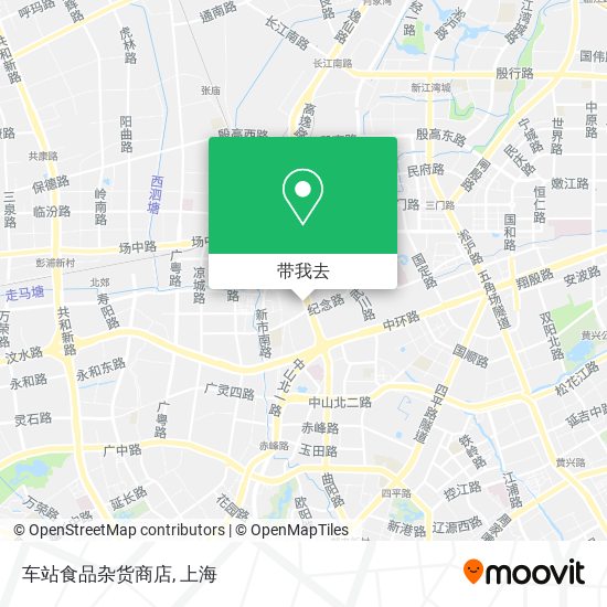 车站食品杂货商店地图