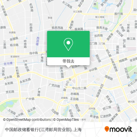 中国邮政储蓄银行(江湾邮局营业部)地图