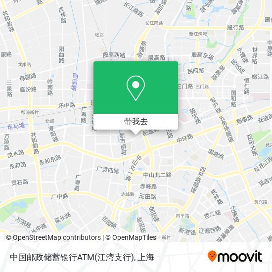 中国邮政储蓄银行ATM(江湾支行)地图