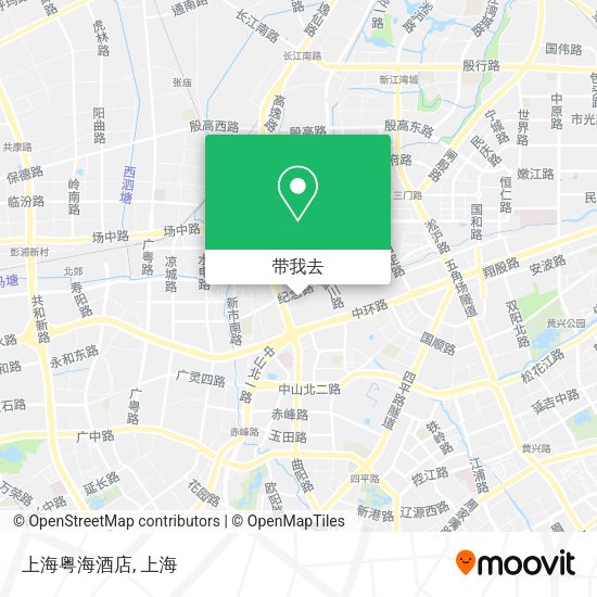 上海粤海酒店地图
