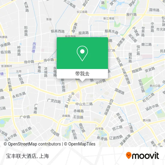 宝丰联大酒店地图
