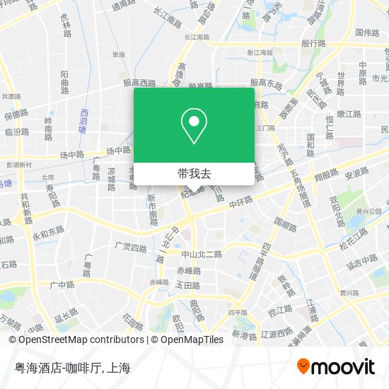 粤海酒店-咖啡厅地图