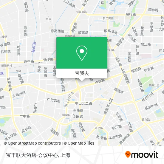 宝丰联大酒店-会议中心地图