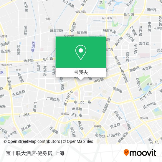 宝丰联大酒店-健身房地图