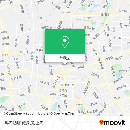 粤海酒店-健身房地图