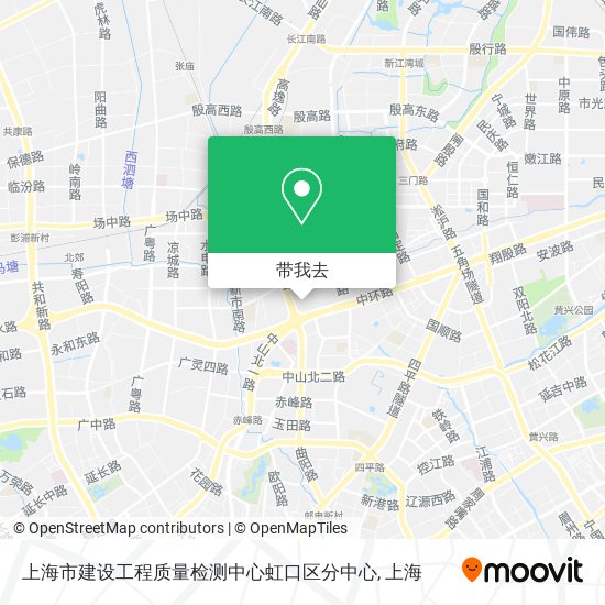 上海市建设工程质量检测中心虹口区分中心地图