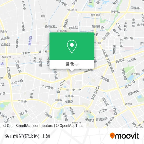 象山海鲜(纪念路)地图