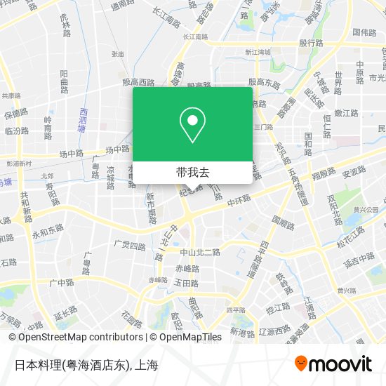 日本料理(粤海酒店东)地图
