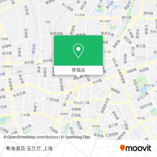 粤海酒店-玉兰厅地图
