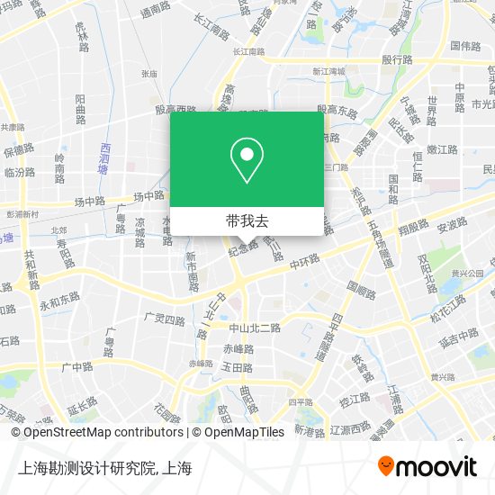 上海勘测设计研究院地图
