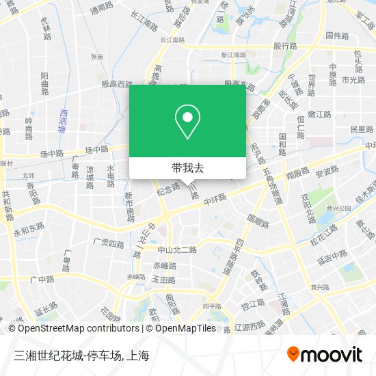 三湘世纪花城-停车场地图