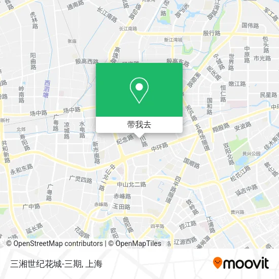 三湘世纪花城-三期地图