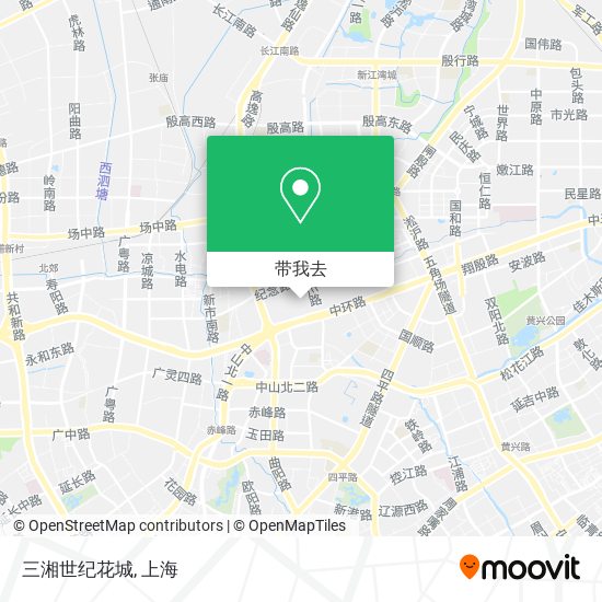 三湘世纪花城地图