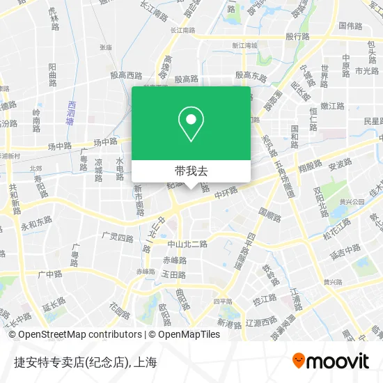 捷安特专卖店(纪念店)地图